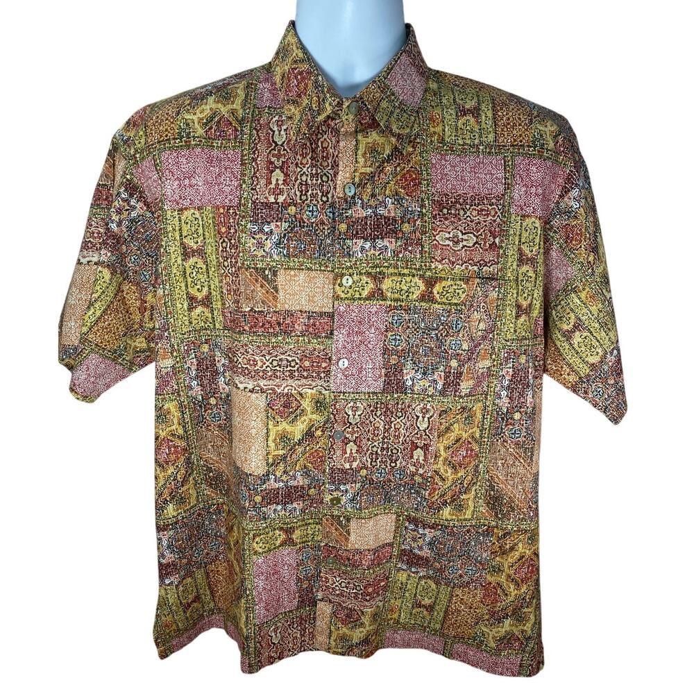 VINTAGE Tori Richard Honolulu Hawaiian Shirt — Medium